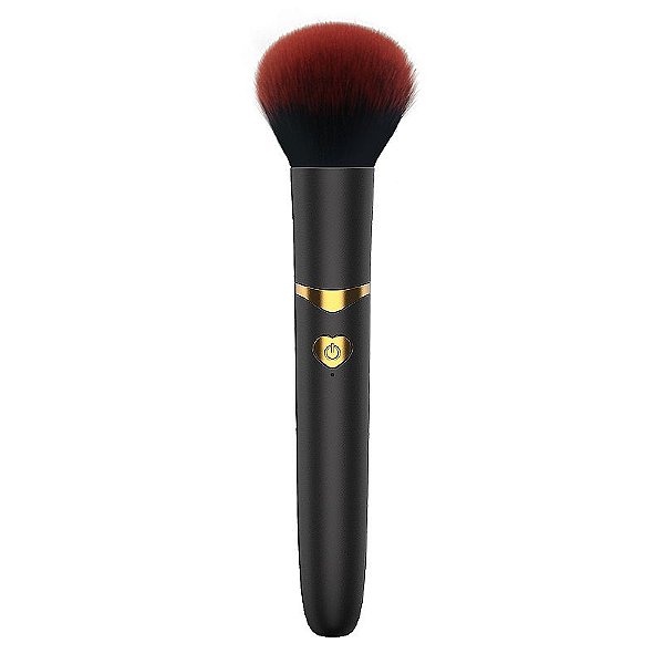 Pincel Blush com Vibrador Recarregável