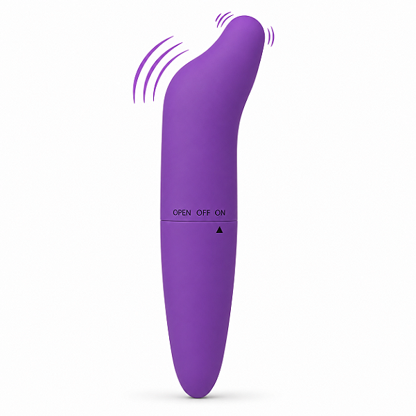 Vibro Golfinho Arredondado em ABS