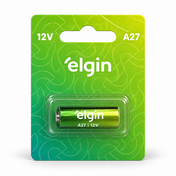 Bateria Elgin Alcalinas A27 12V 1UN