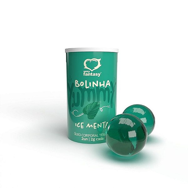 Bolinhas Yummy Ice Menta 2un