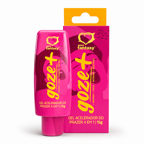Goze + Gel Acelerador do Prazer 4 em 1 15g