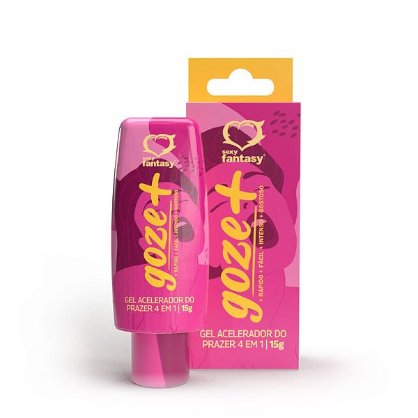 Goze + Gel Acelerador do Prazer 4 em 1 15g