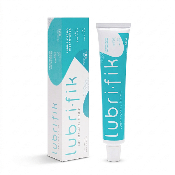 Lubri Fik Gel Lubrificante Íntimo a Base D’água 50g.