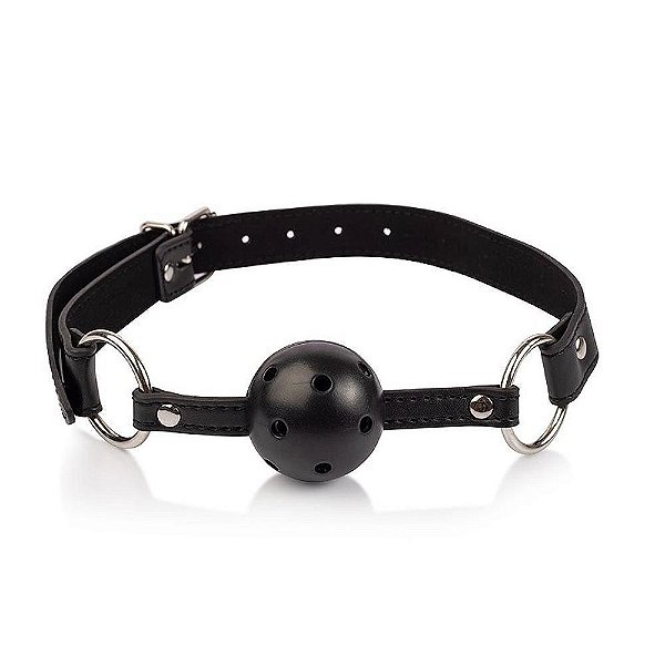 Mordaça com Bola e Tiras Ajustáveis