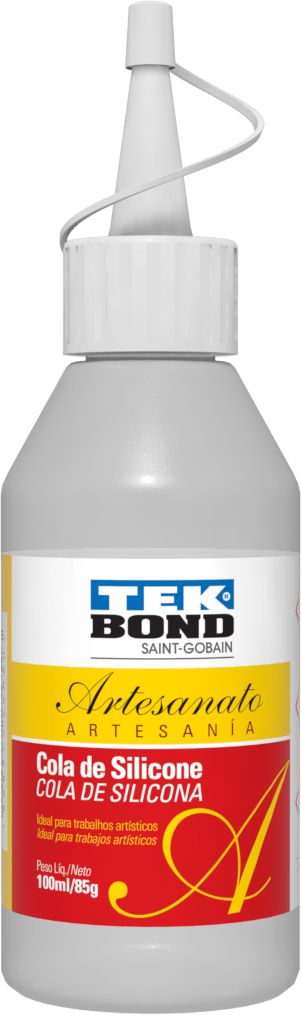 Cola de Silicone para artesanato 85g/100ml - TekBond