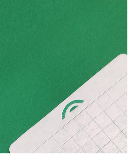 ColorUp Quadrados 10mm x 10mm Verde Bandeira  (Brasil)