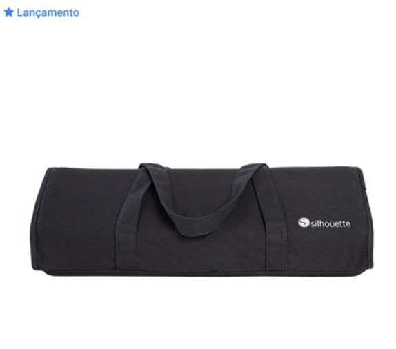 Bolsa Light Acolchoada para Silhouette Cameo 4 - Preta