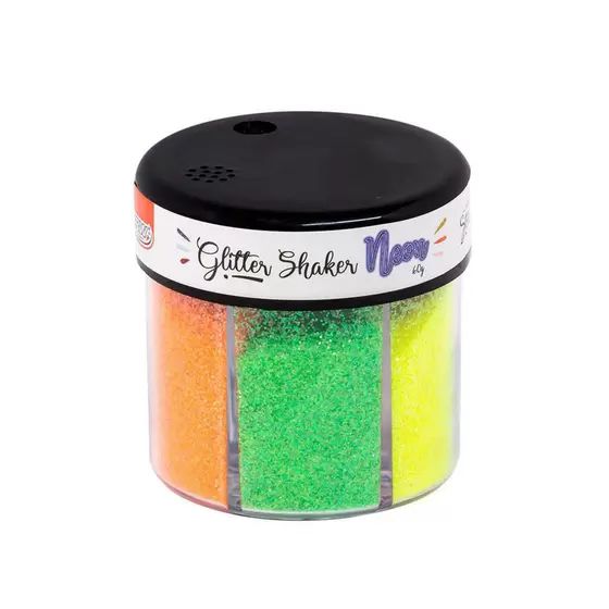 Glitter Shaker Neon 60g - 6 Cores - 1 un - BRW