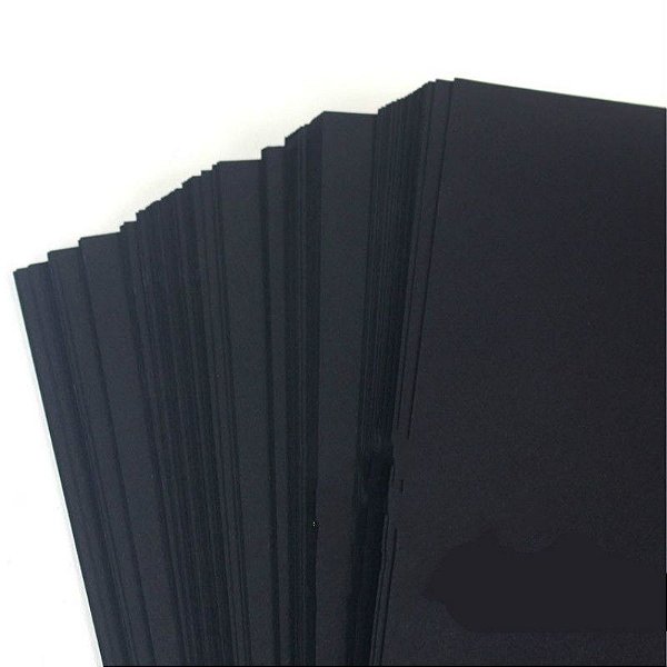 Papel Offset  Black 180g - A4 - Pct c/ 50 folhas