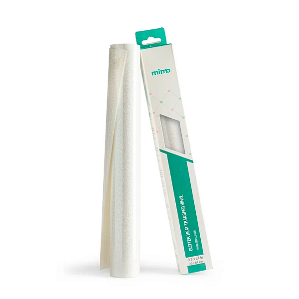 Transfer Glitter - Branco Estelar - Mimo - 25 x 61 cm - 1 Unid