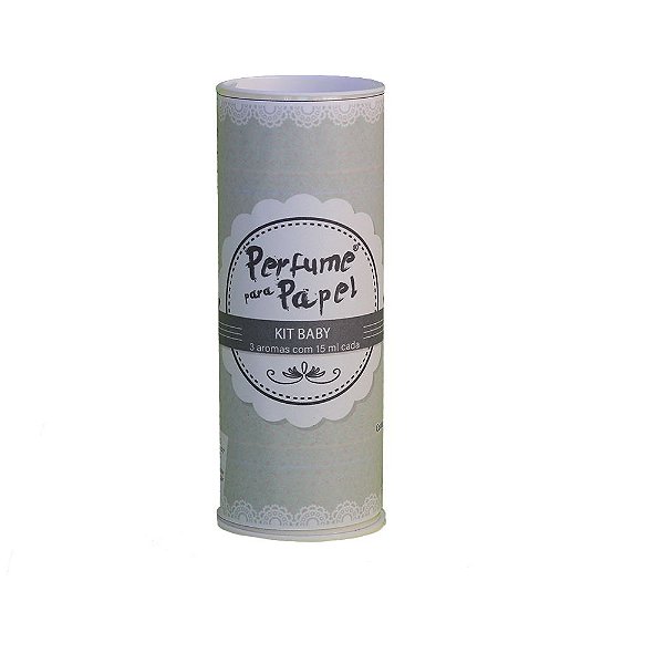 Kit Baby - 3 aromas de 15ml - (Nana Nenê, Baby Love, Talco) - Perfume para Papel