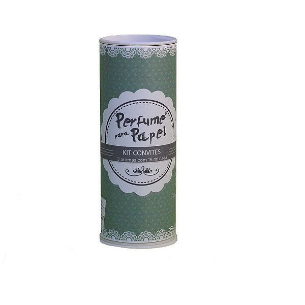 Kit Convites - 3 aromas de 15ml - (Bamboo, Yes, Love) - Perfume para Papel
