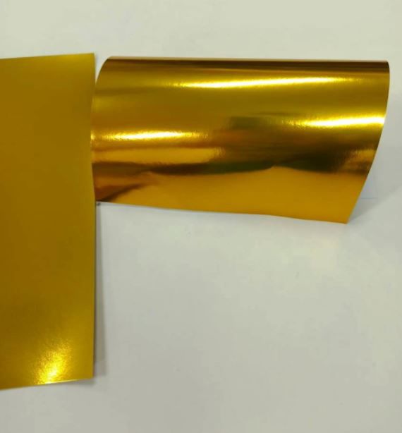 Papel Lamicote Dourado - 255g - A4 - Pacote com 3 unidades
