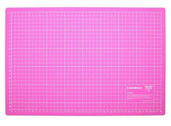 Base de Corte Regenerativa Dupla Face Rosa A3 (30x45cm) - Lanmax