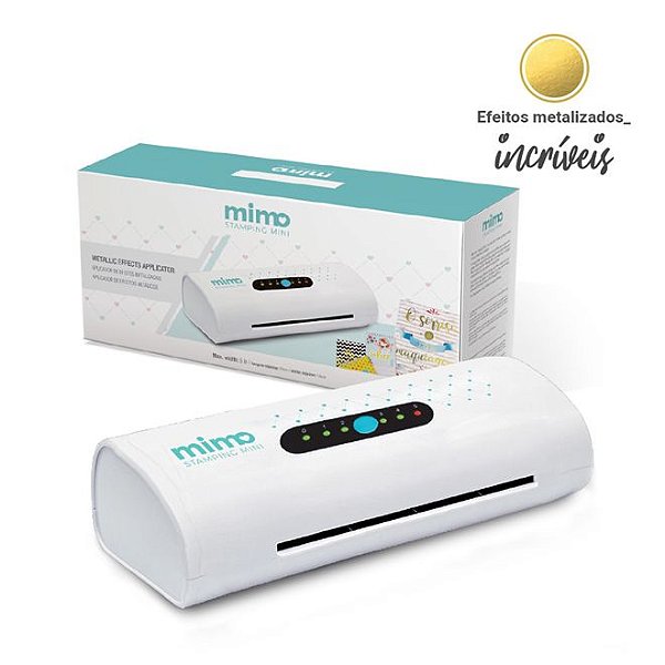 Mimo Stamping Mini - Aplicador de Efeitos Metalizados 110 V