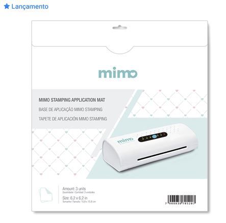 Base de Aplicacao de Foil Mimo Stamping Mini (15,8 x 15,8 cm) com 3 unidades