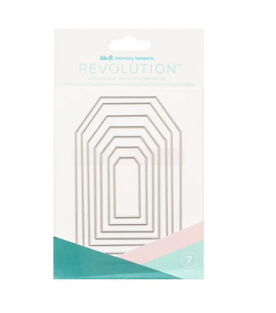 Faca de Corte Tags - kit com 7 peças  - We R Revolution