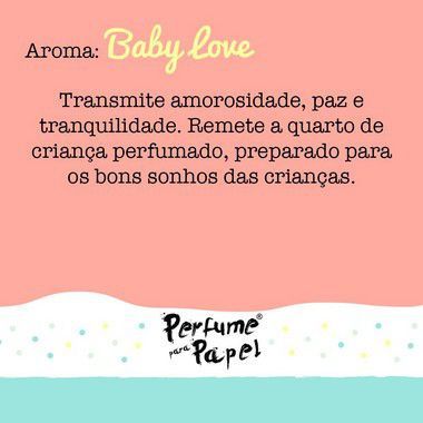 Baby Love - Perfume para Papel - 30ml