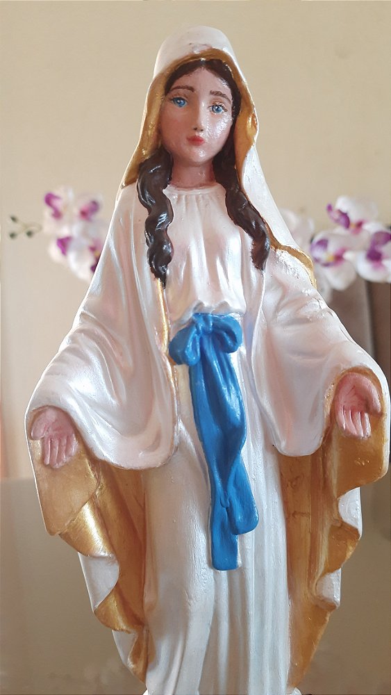 Imagem Nossa Senhora da Graça  Gesso 30 cm