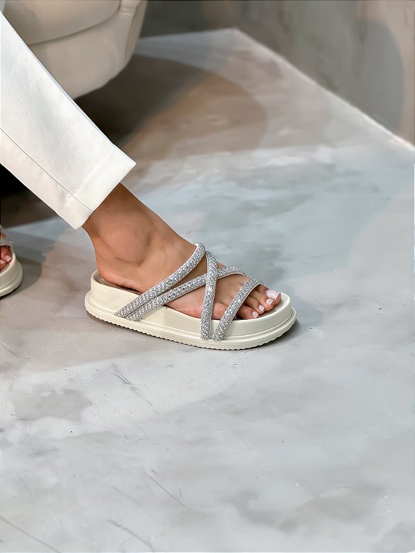 Birken Feminina Gisele Off-white