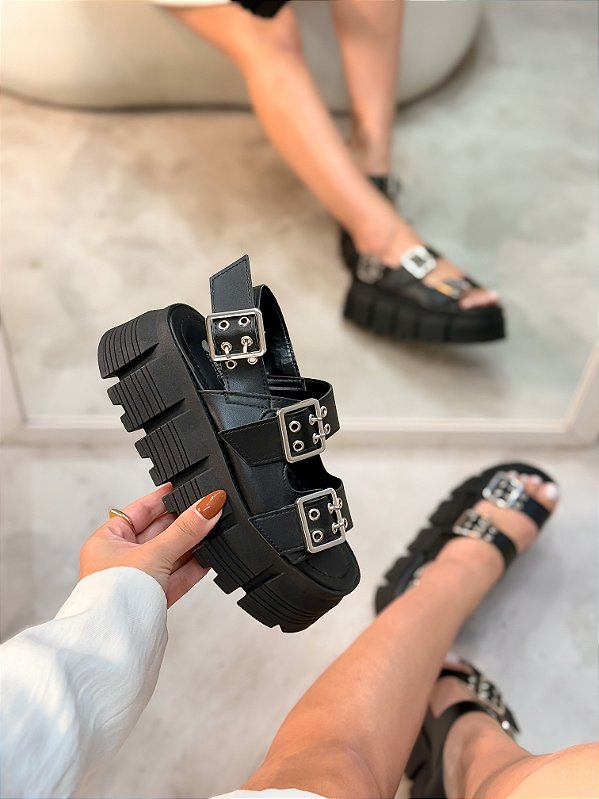 Papete Feminina Tainá Preta