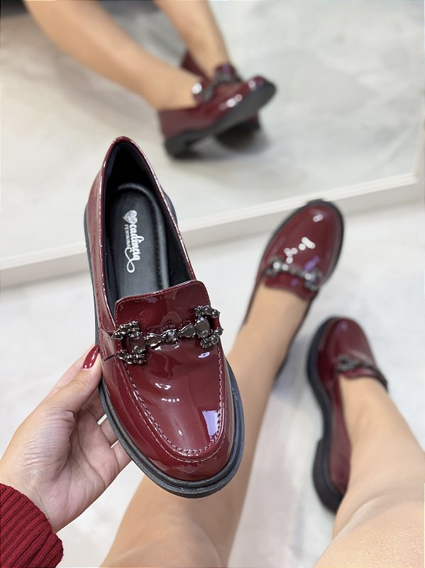 Mocassim Feminino Raquel Cherry