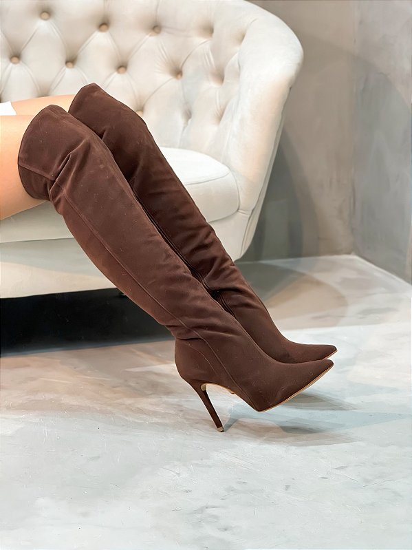 Bota Feminina Over Aline Marrom