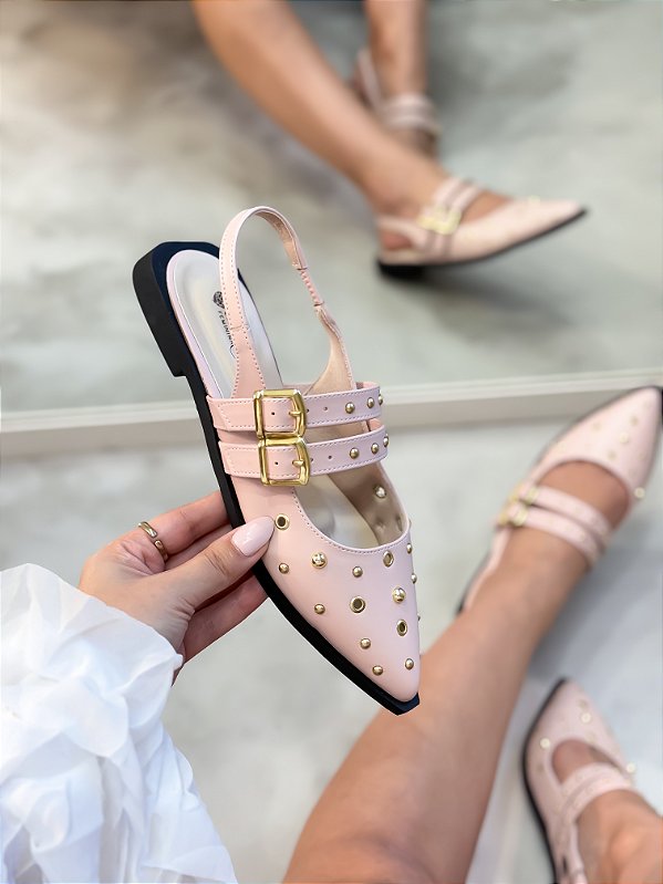 Slingback Feminino Lara Rosa bebê