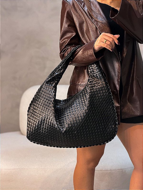 Bolsa Feminina Verona Grande Preta