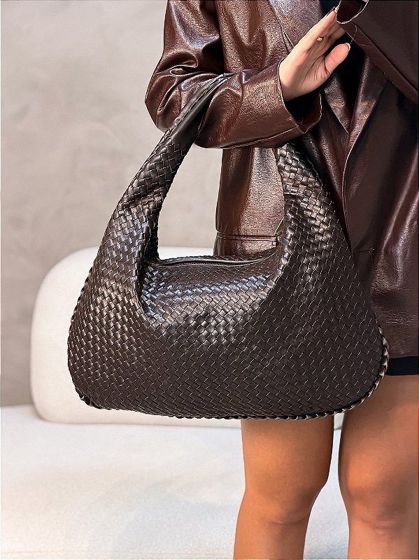 Bolsa Feminina Verona Grande Marrom