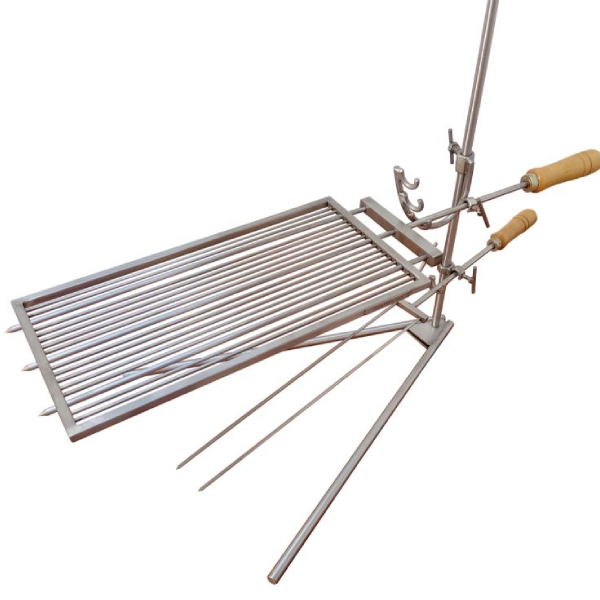 Espeto Tri-Dente Grelha Campeiro Gaúcho