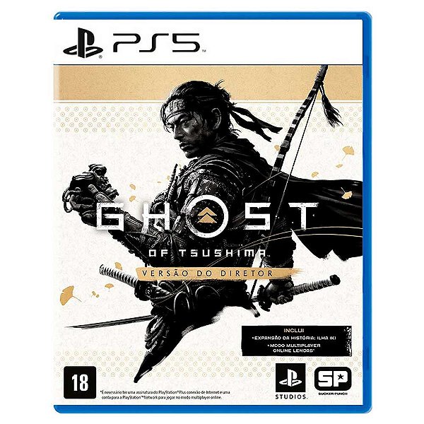 Ghost of Tsushima: Versão do Diretor - PS5 - Mídia Física