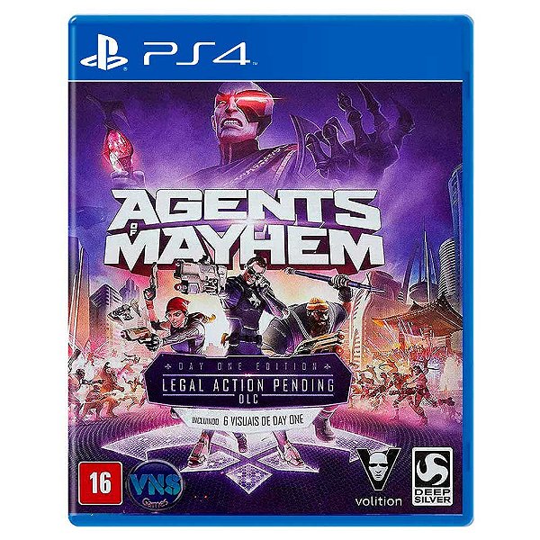 Agents of Mayhem (Usado) - PS4