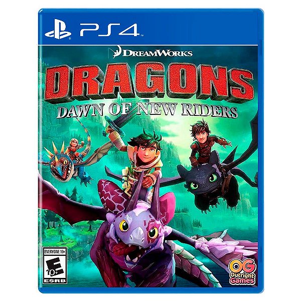 Dreamworks Dragões: Alvorada dos Novos Cavaleiros (Usado) - PS4