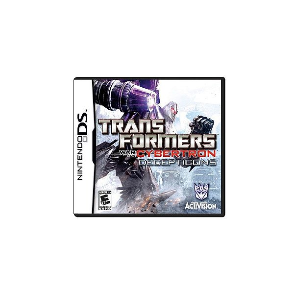Transformers War for Cybertron Decepticons (Usado) - Nintendo DS - Mídia Física