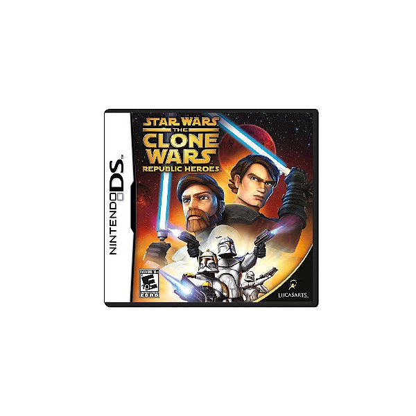 Star Wars: The Clone Wars Republic Heroes (Usado) - Nintendo DS - Mídia Física