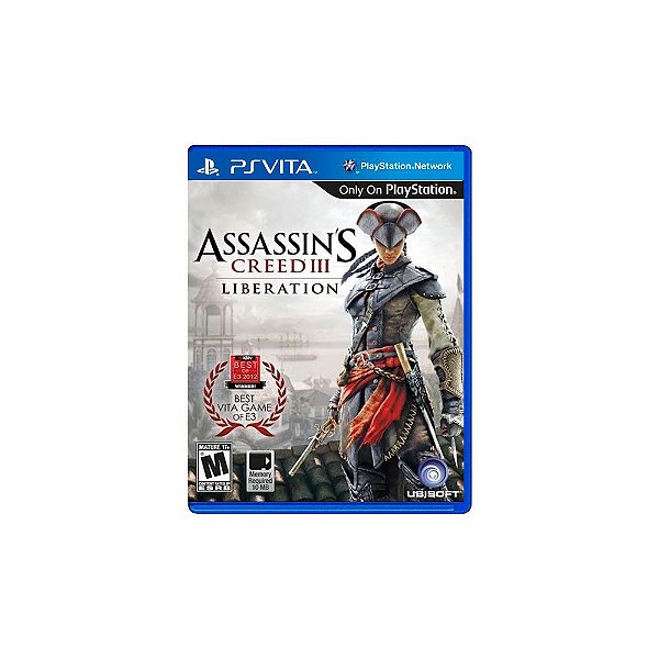 Assassin's Creed III Liberation (Usado) - PS Vita - Mídia Física
