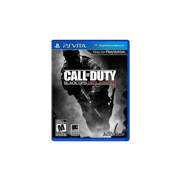 Call of Duty: Black Ops Declassified (Usado) - PS Vita - Mídia Física