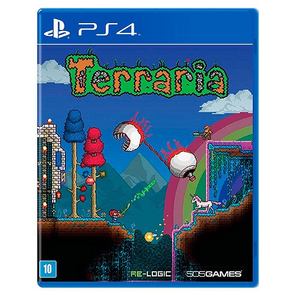 Terraria (Usado) - PS4 - Mídia Física