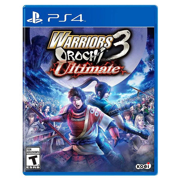 Warriors Orochi 3 Ultimate - PS4 - Mídia Física