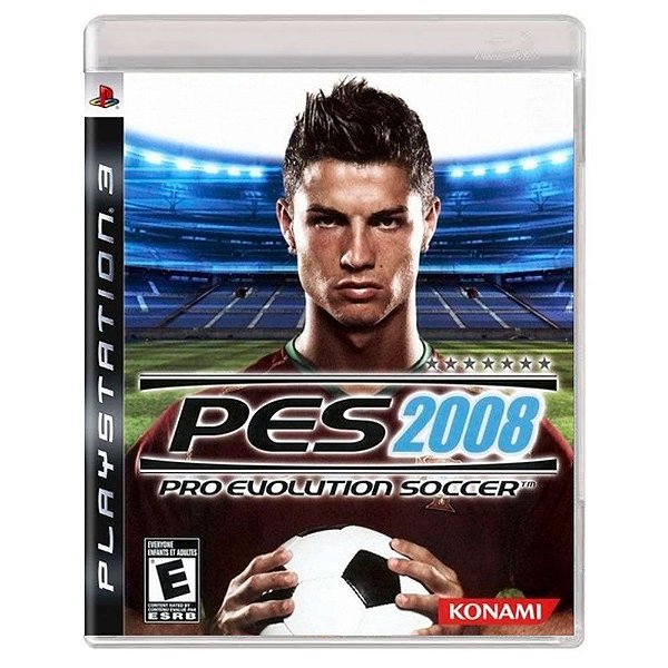 Pro Evolution Soccer 2008 (Usado) - PS3 - Mídia Física