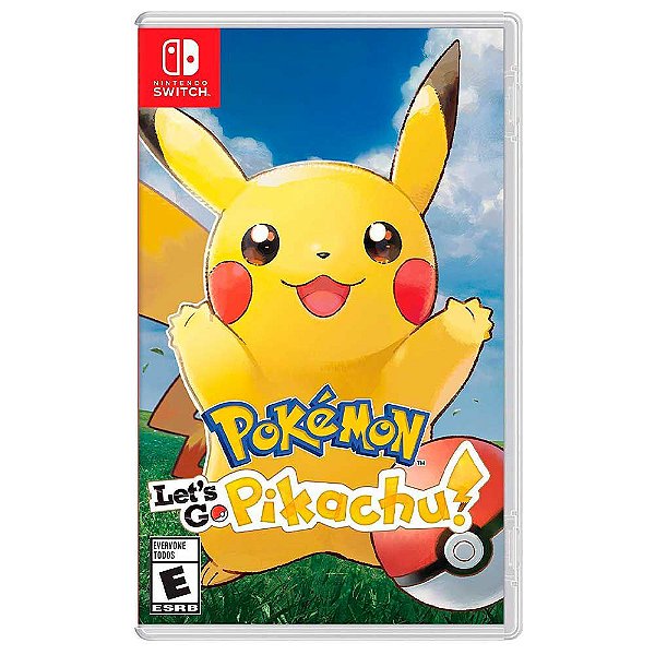 Pokémon: Let's Go Pikachu! - Switch - Mídia Física