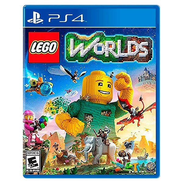 Lego Worlds - PS4 - Mídia Física