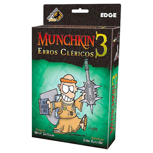 Munchkin 3 - Erros Cléricos