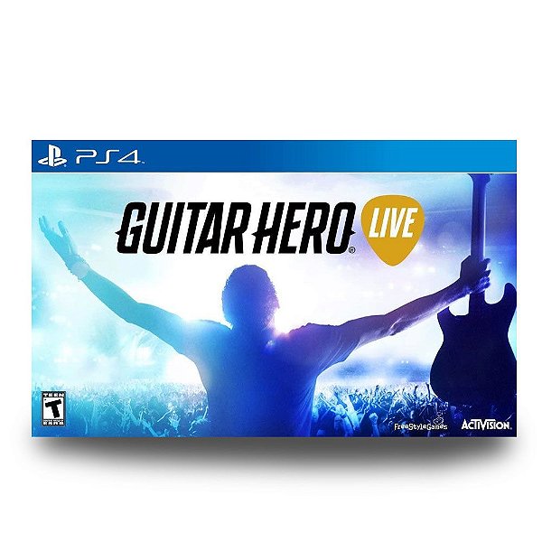 Guitar Hero Live com Guitarra (Usado) - PS4