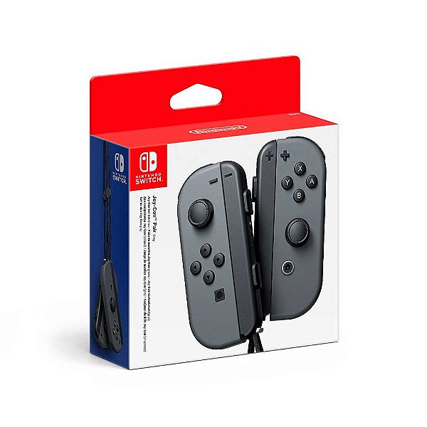 Controle Joy-Con - Cinza - Nintendo Switch