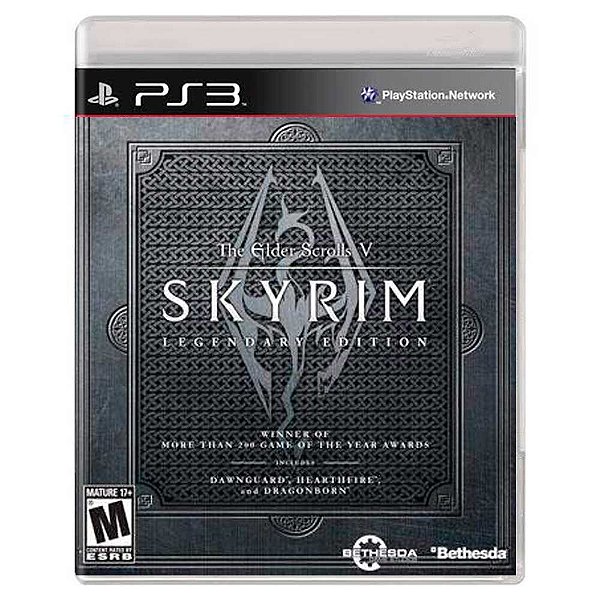 The Elder Scrolls V: Skyrim - Legendary Edition (Usado) - PS3