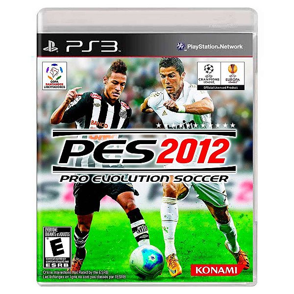 Pro Evolution Soccer 2012 (Usado) - PS3 - Mídia Física