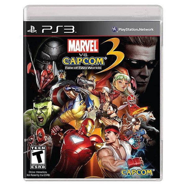 Marvel vs. Capcom 3: Fate of Two Worlds (Usado) - PS3