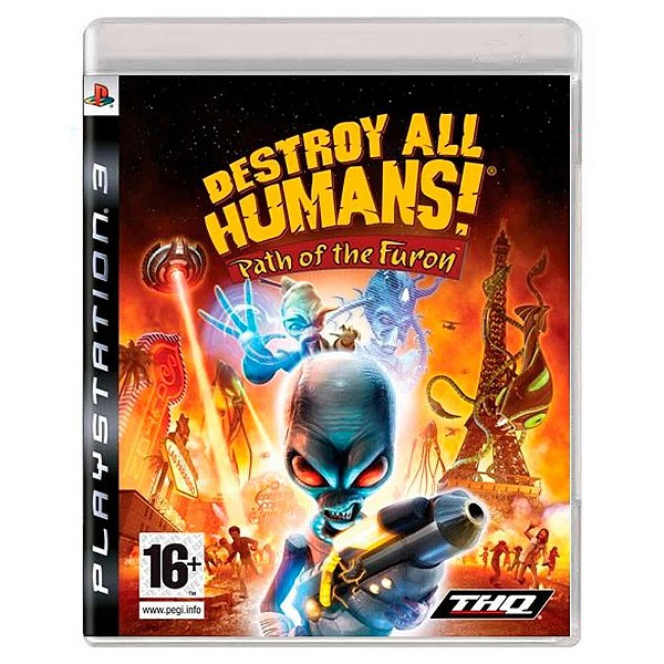 Destroy All Humans! Path of the Furon (Usado) - PS3